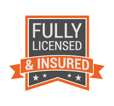 Fully Licensed & Insured Logo